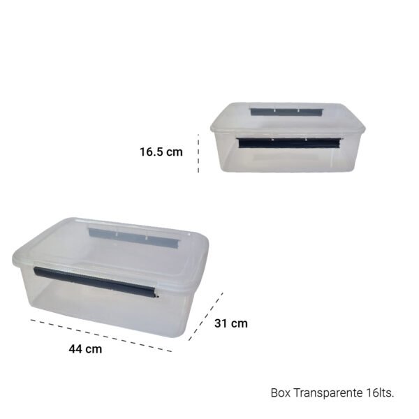 BOX TRANSPARENTE 16 LTS - Imagen 5